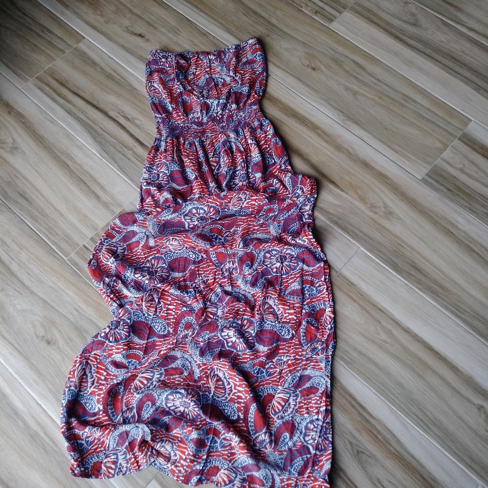 EUC Vintage GAP Paisley Floral Maxi Dress